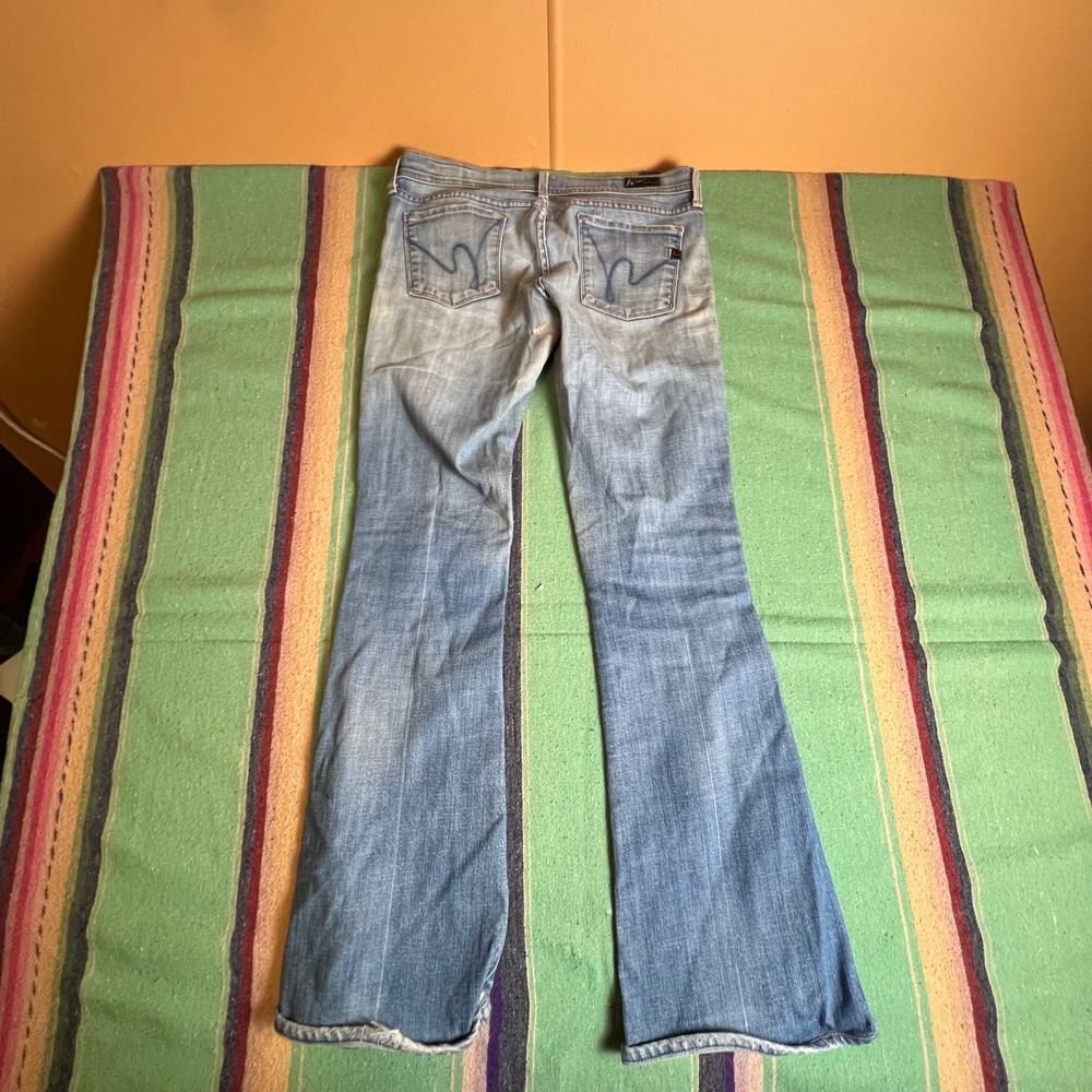 Citizens of Humanity Kelly Flare Jeans Womens 29 Blue Low Rise Y2K 002-011L